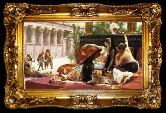 framed  unknow artist Arab or Arabic people and life. Orientalism oil paintings  287, ta009-2
